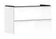 Hansgrohe-HG-Xelu-Q-Waschtischunterschrank-Weiss-Hochglanz-980-475-mit-2-Schubkaesten-fuer-Waschtisch-Chrom-54031000 gallery number 1